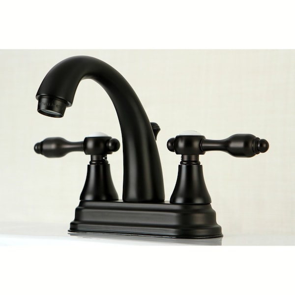 KS7615TAL 4 Centerset Bathroom Faucet, Oil Rubbed Bronze